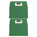 Seat Sack Seat Sack, Standard, 14 inch, Chair Pocket, Green, PK2 114-GR